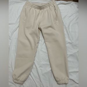 Adidas Cream Sweatpant (Relaxed Fit)